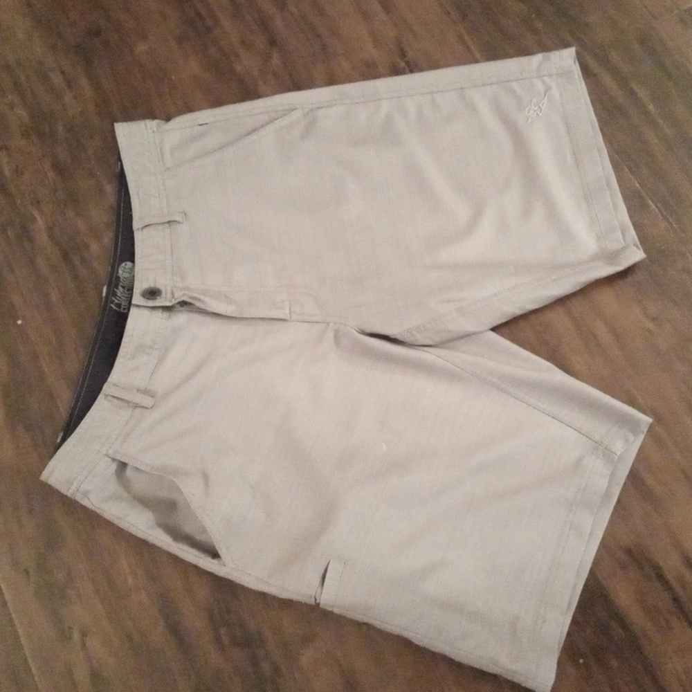 Dahu Khaki Board Shorts Hybrid Collection  Men's Size 32 - Picture 2 of 8